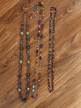 Multicolor Beaded Women's Necklaces